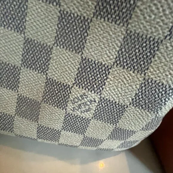 Louis Vuitton Damier Azur Medium Bag Figheri PM - Picture 5 of 13